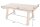 Esstisch recyceltem Holz (Kiefer) in Vintage Braun 165x90 cm