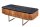 Couchtisch mit Schublade Marmor Mango Holz Metall 110 cm