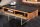 Couchtisch mit Schublade Marmor Mango Holz Metall 110 cm