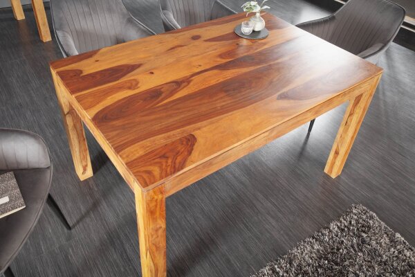 Esstisch Sheesham Holz in Natur 120 x 70 cm