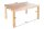 Esstisch Sheesham Holz in Natur 120 x 70 cm