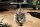 Table dappoint ronde Ø 45 cm travail manuel singe en argent