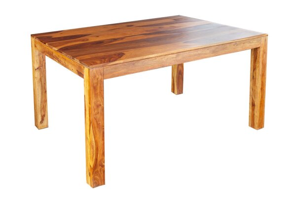 Esstisch Sheesham Holz in Natur 140 x 70 cm