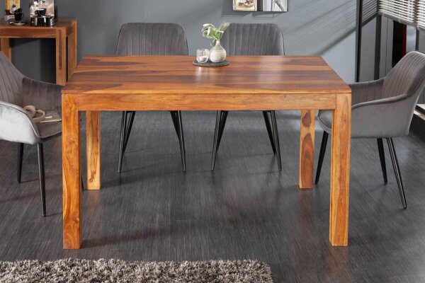 Esstisch Sheesham Holz in Natur 140 x 70 cm