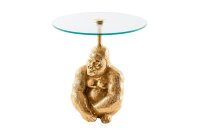 Table dappoint ronde Ø 45 cm travail manuel singe...