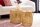 Couchtisch 2er Set Metall in Gold Handarbeit