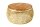 Couchtisch Akazienholz Metall Natur Gold 72x72 cm Handarbeit