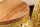 Table basse set de 2 pièces bois métal en or naturel fait main