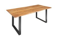 Table de salle à manger en bois dacacia et...