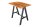 Bartisch Akazienholz Metall 120 x 83 cm H: 106 cm