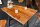 Bartisch Akazienholz Metall 120 x 83 cm H: 106 cm