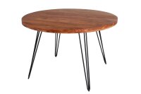 Table de salle à manger en bois dacacia et...