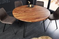 Table de salle à manger en bois dacacia et...