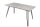 Table de salle à manger en bois dacacia métal gris noir 140x80 cm