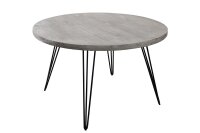Table de salle à manger mangue bois métal...