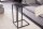 Table dappoint en anthracite noir 43 x 35 cm