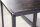 Table dappoint en anthracite noir 43 x 35 cm
