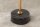 Beistelltisch Akazienholz Marmor Metall in Gold Schwarz