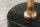 Beistelltisch Akazienholz Marmor Metall in Gold Schwarz
