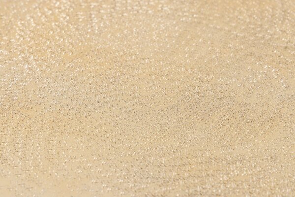 Beistelltisch Metall in Gold 31 x 31 cm Handarbeit