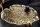 Beistelltisch Metall in Gold Antik 55x50 cm Handarbeit