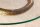 Beistelltisch Hartglas Metall in Kupfer 45x45 cm Handarbeit