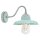 Handgefertigte Wandlampe OLIVER Gr&uuml;n antik Maritim