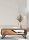 Table basse 120 cm bois métal avec tiroirs MONRO