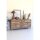 Buffet 150 cm bois fer avec tiroirs portes STIRLING