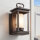 Lanterne murale décorative en bronze verre opalin extérieur