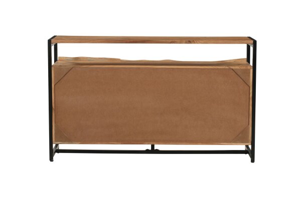 Sideboard Akazienholz Eisen 145 cm breit Industrial