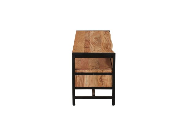 TV Lowboard 145 cm mit Schubladen Holz Eisen Industrial