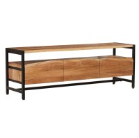 TV Lowboard 145 cm mit Schubladen Holz Eisen Industrial