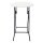 Table haute ronde Ø 60cm H : 107cm Table pliante noire blanche
