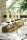 Kerzenhalter Teak Holz Eisen 71 cm lang Unikat  SHELBY