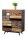 Buffet décoratif bois MDF hauteur 121 cm Coloré Moderne