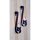 Kerzenhalter Wand 2er Set Rustikal Schwarz H: 28cm Stahl Glas