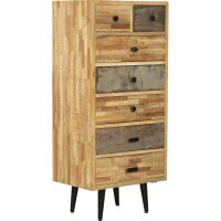 Commode bois acier H : 112 cm Moderne décoratif