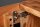 TV Lowboard suspendu en bois dacacia métal 160 cm bord darbre