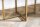 Highboard Holz Metall 80 x 125 cm Art Déco Lamellen Design