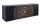 Hängesideboard Schwarz Gold 177 cm Ornament Handarbeit Holz