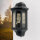 Applique murale Extérieur Noir Vintage IP44 résistant aux intempéries