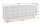 Sideboard groß 177 cm 3D-Ornamente Holz Grau Gold Blau