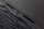 Highboard noir or 2 portes 100 x 120 cm fait main