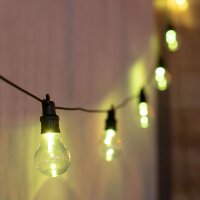 Guirlande lumineuse ext&eacute;rieure LED Changement de...