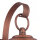 Außenwandleuchte Vintage Stahl Glas IP44 E27 in Kupfer