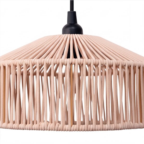 Lampe à suspendre extérieure E27 IP54 D : 30 cm Cordon Abat-jour