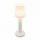Lampadaire LED extérieur 110 cm blanc IP65 2700 K câble connecteur