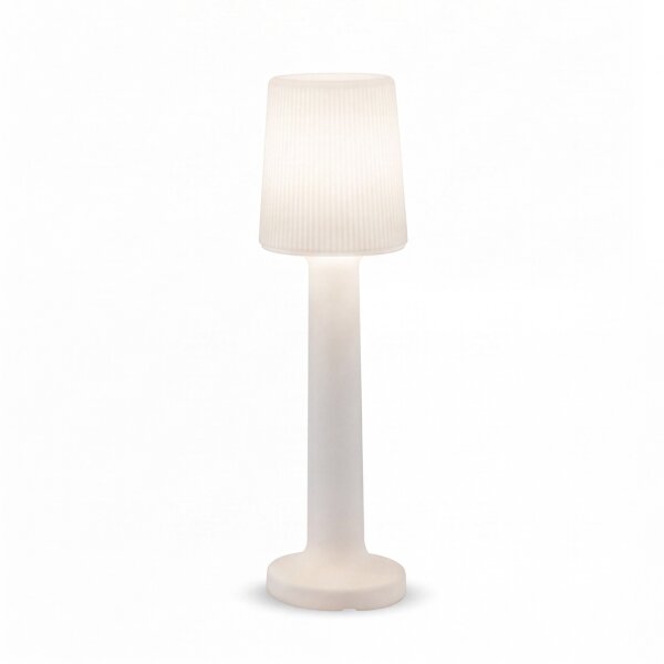 LED Außenleuchte kabellos Akku 165 cm IP65 Farbwechsel Dimmer