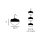 LED Campingleuchte 3er Set Akku Haken Magnet dimmbar IP54 CHERRY